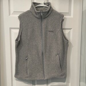 Columbia Gray Fleece Vest